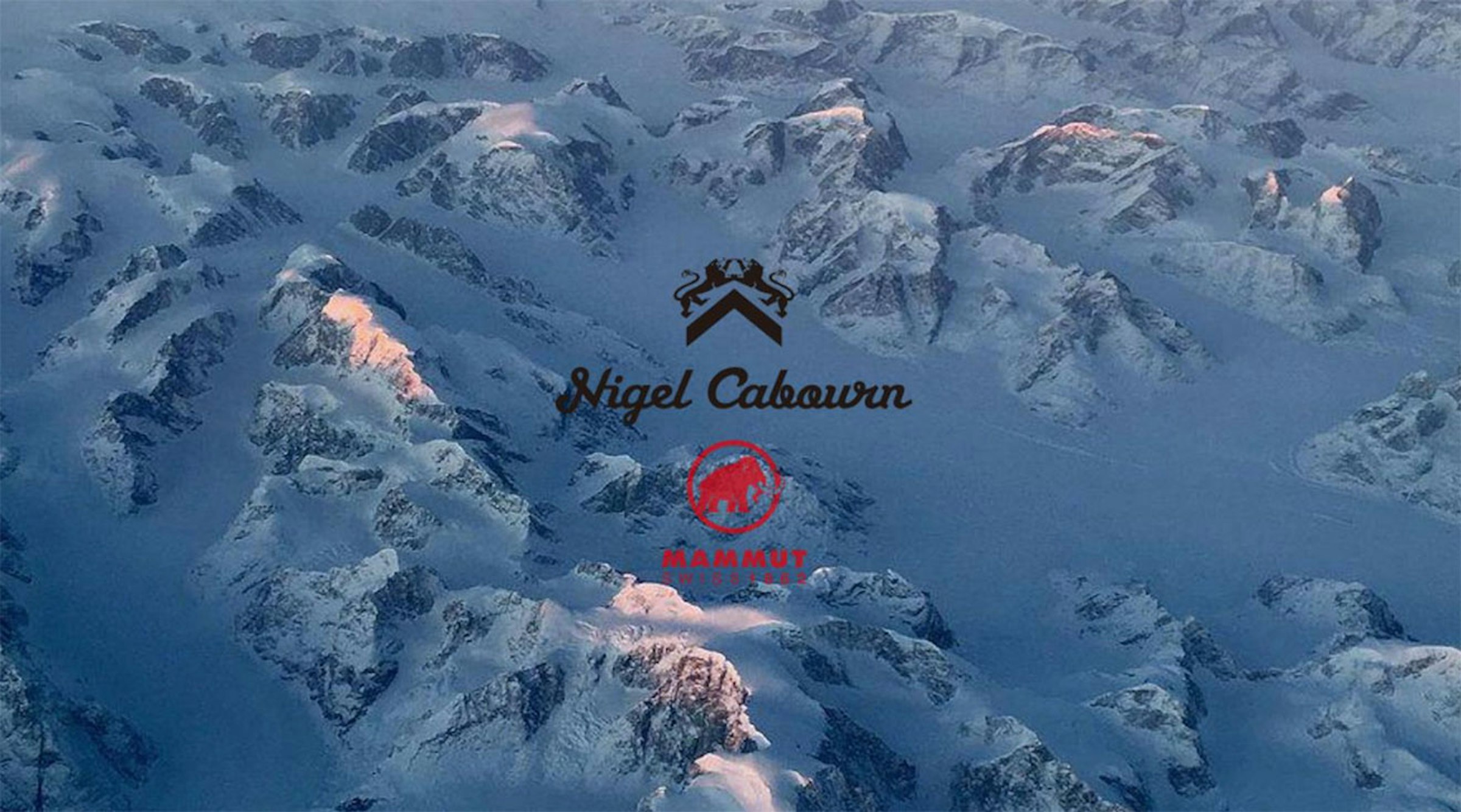 MAMMUT×Nigel Cabournのロゴビジュアル