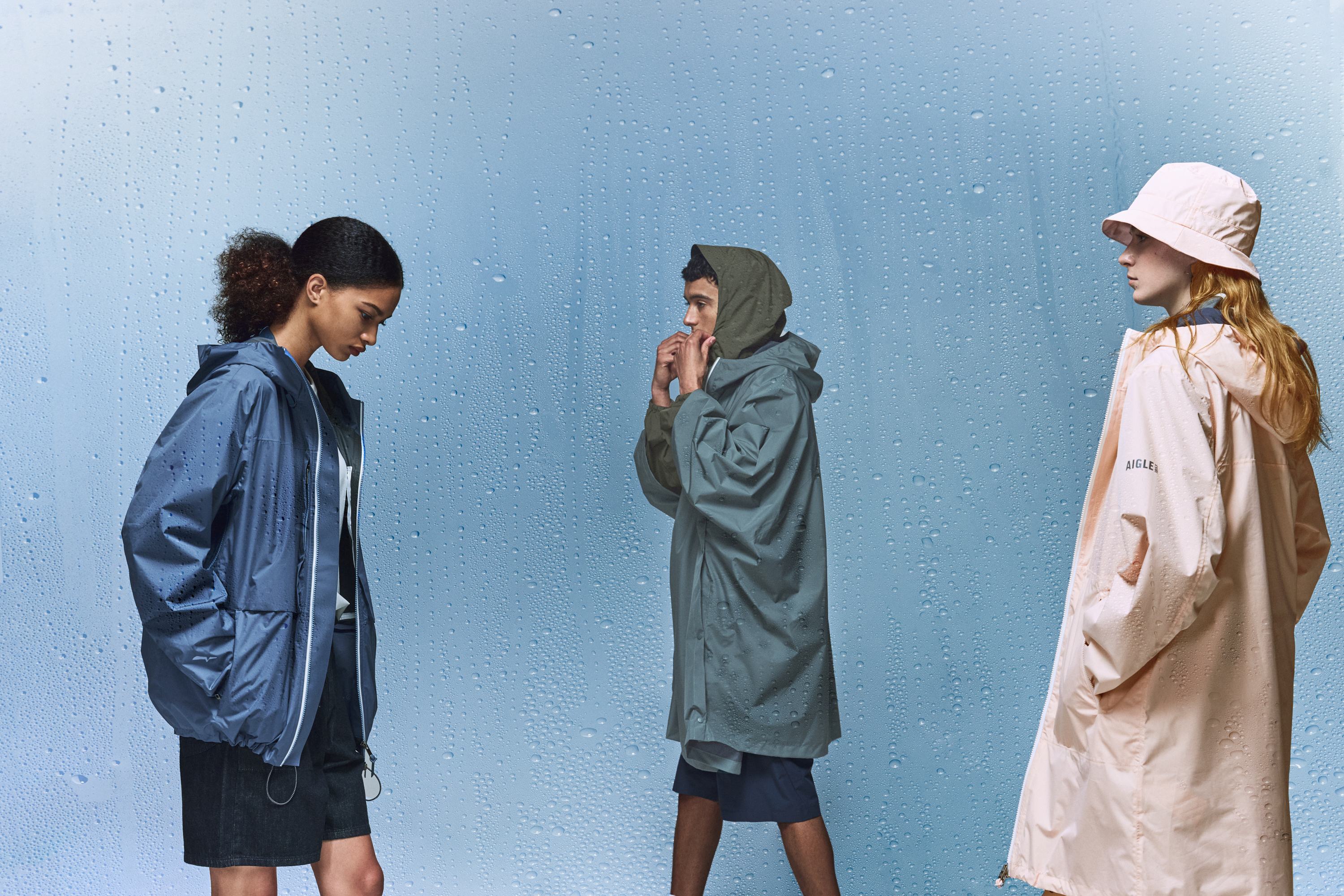 エーグルAIGLEアウトドア登山雨具レインウェアZBH041J防水透湿 MTDパーカーT-KIT