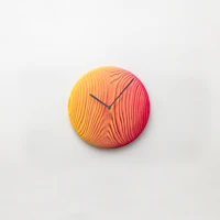 ひととせ Wall clock wood