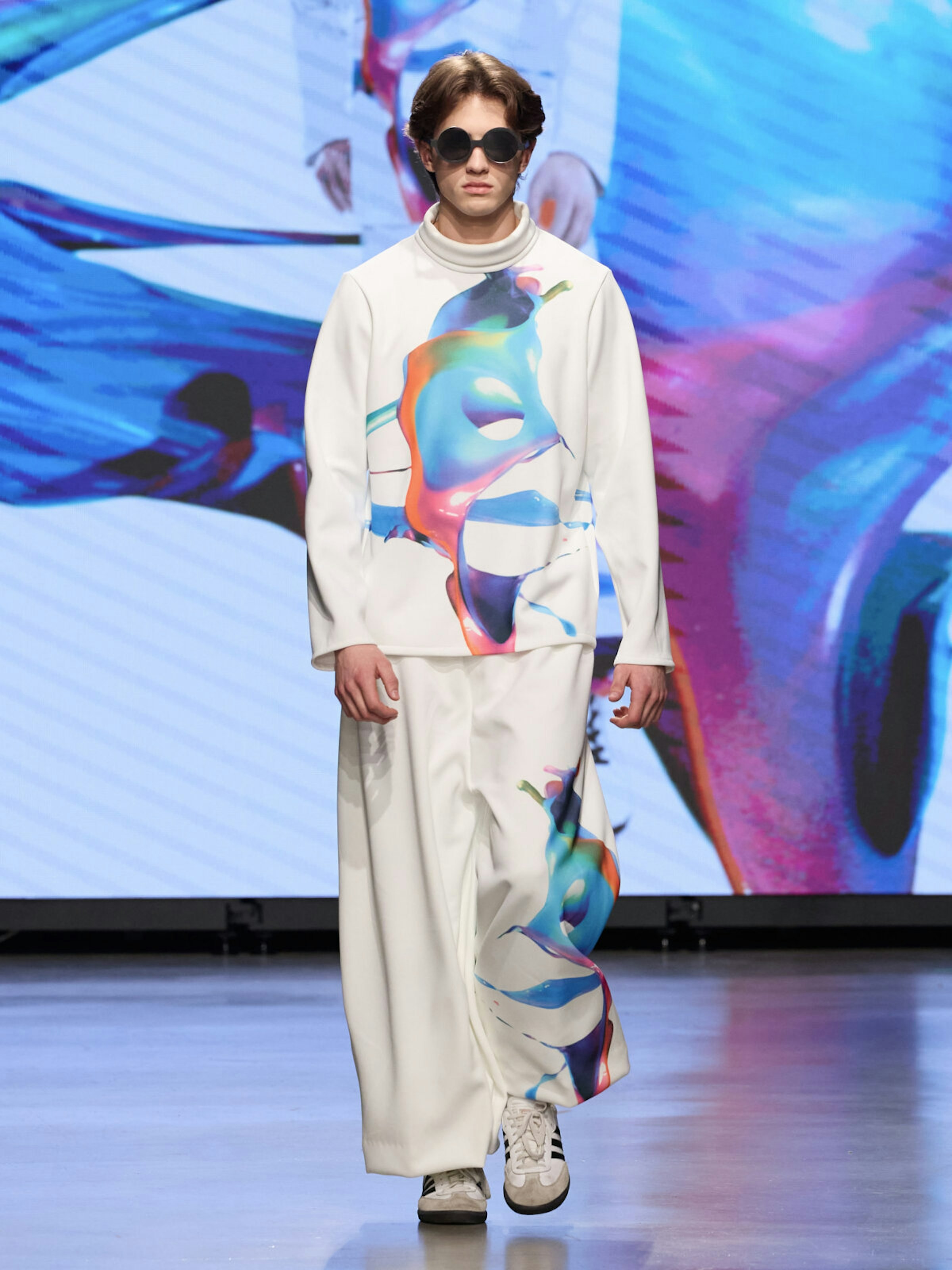 The 'Sound of Ikebana' collection presented at NYFW in February