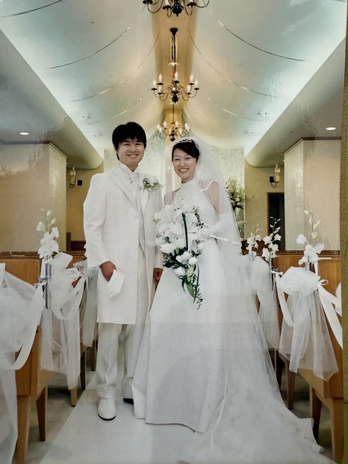 東さんご夫婦の結婚式