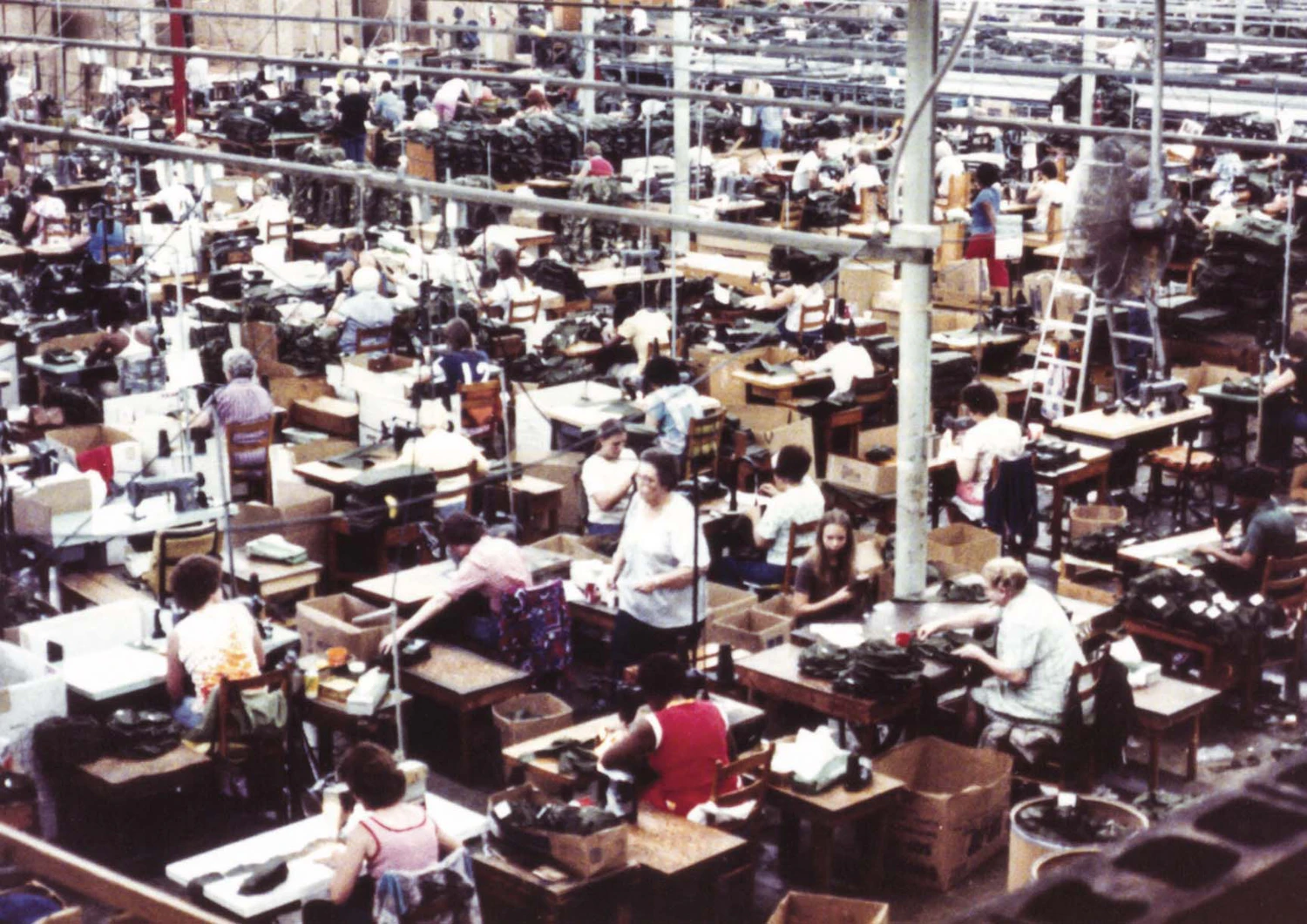 1986年の工場内の様子