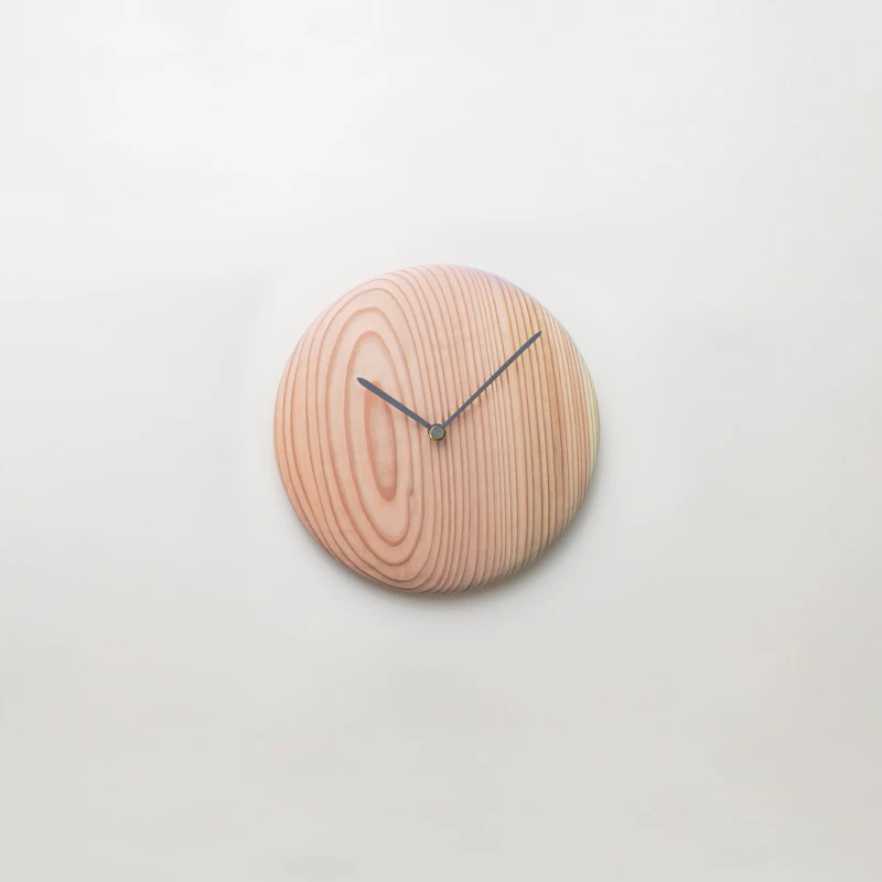 ひととせ Wall clock wood