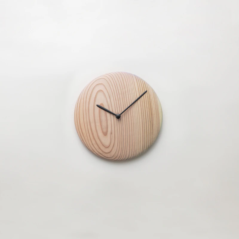 ひととせ Wall clock wood