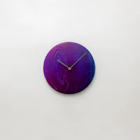 ひととせ Wall clock wood