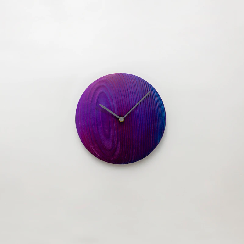 ひととせ Wall clock wood
