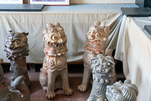 かつて制作した狛犬たち