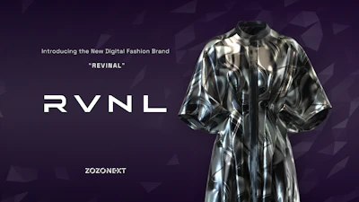 ZOZO NEXTが送り出すデジタルファッションブランド「REVINAL」