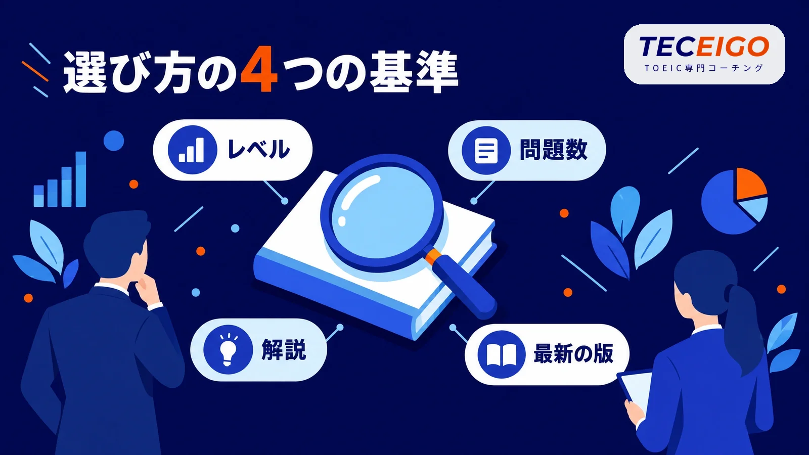 TOEIC文法の参考書の選び方4つ