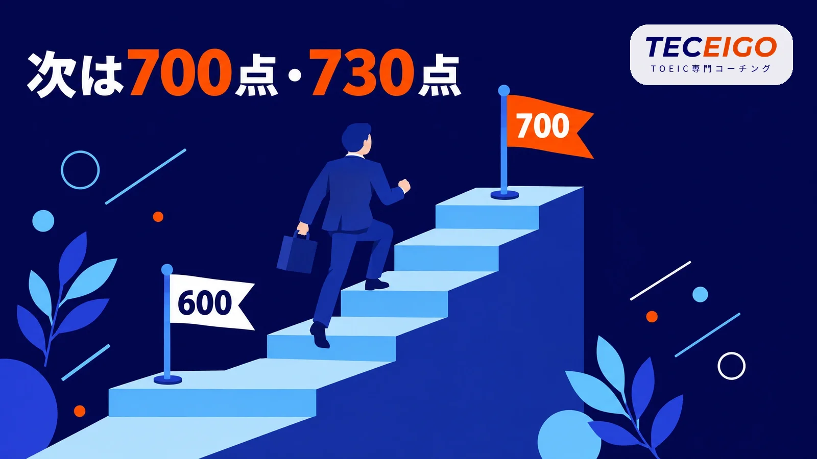 TOEIC600点の次に目指すスコア