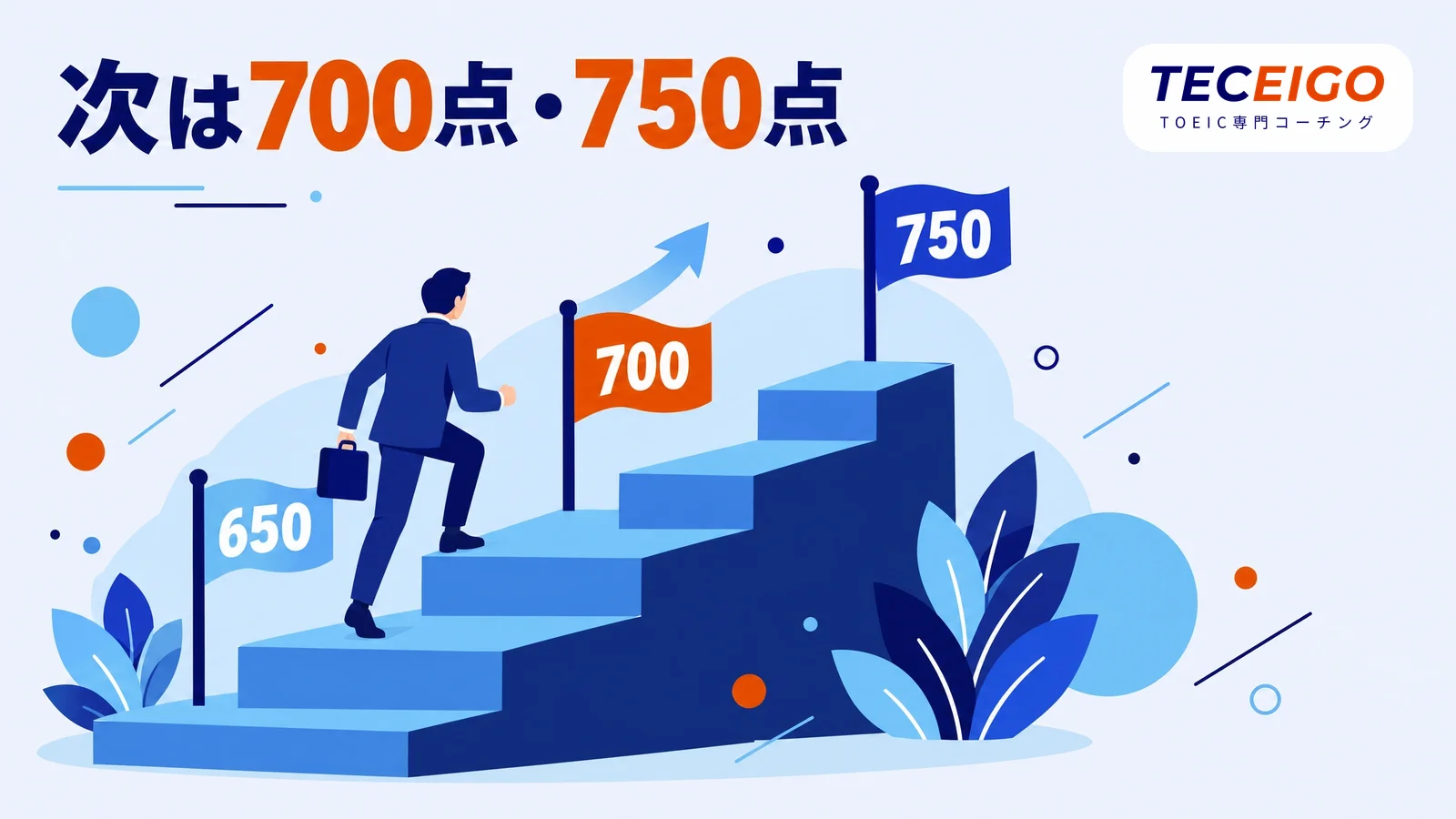 TOEIC650点の次に目指すスコア