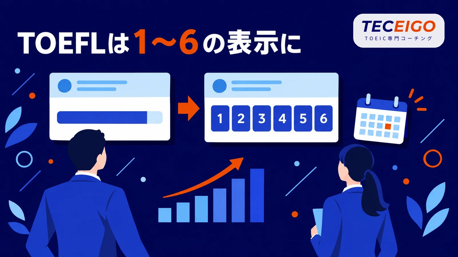TOEFL iBTのスコアは2026年1月から1〜6で表示