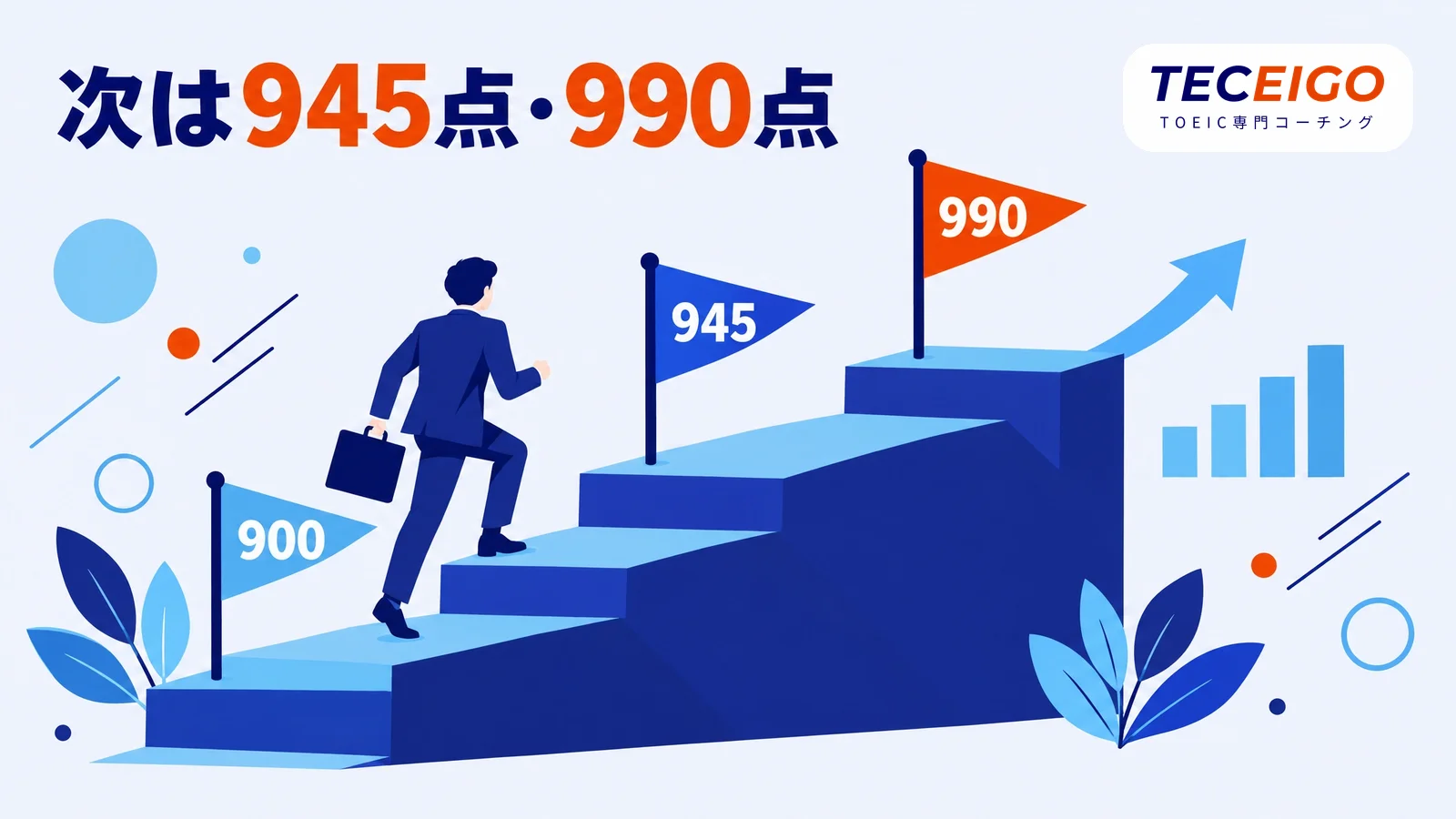 TOEIC900点の次に目指すスコア