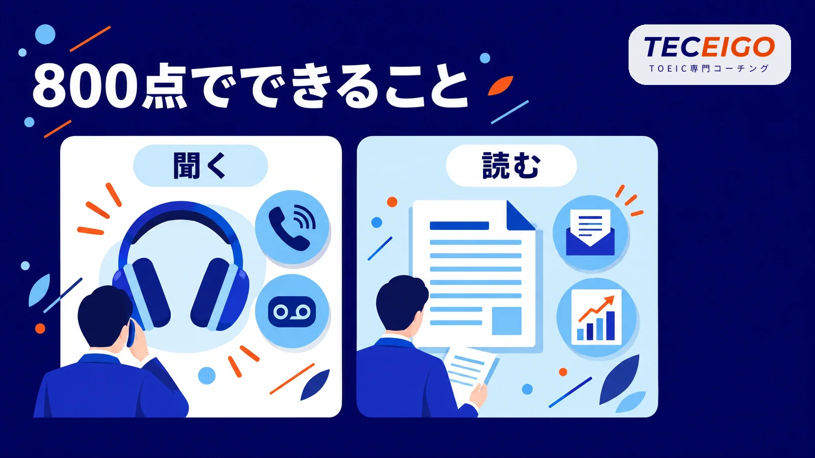 TOEIC800点で英語でできること
