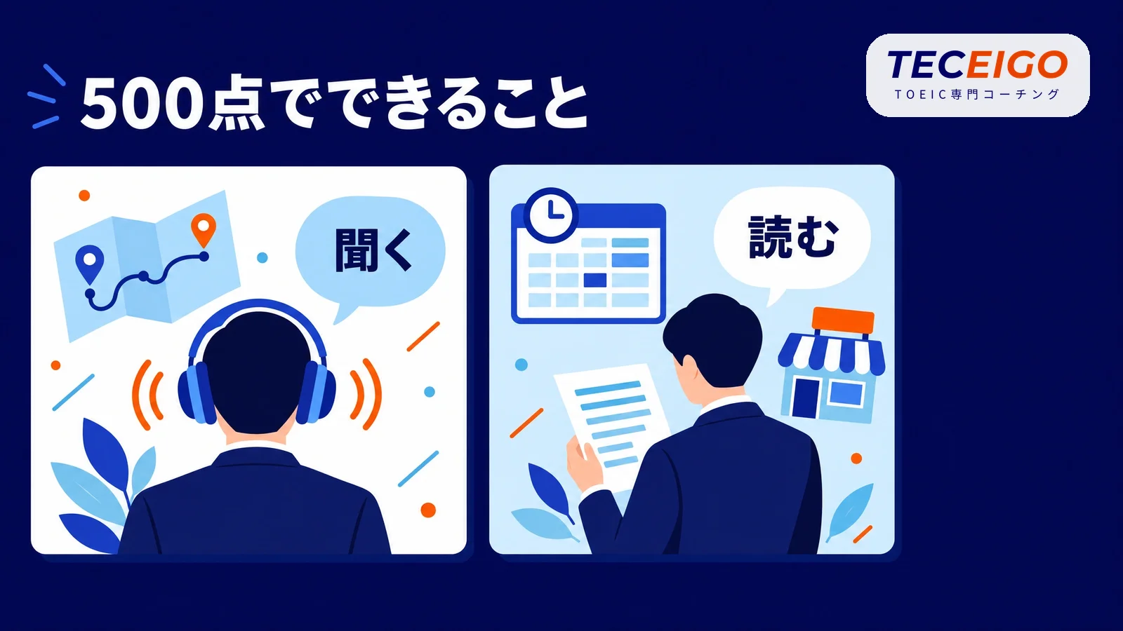 TOEIC500点で英語でできること