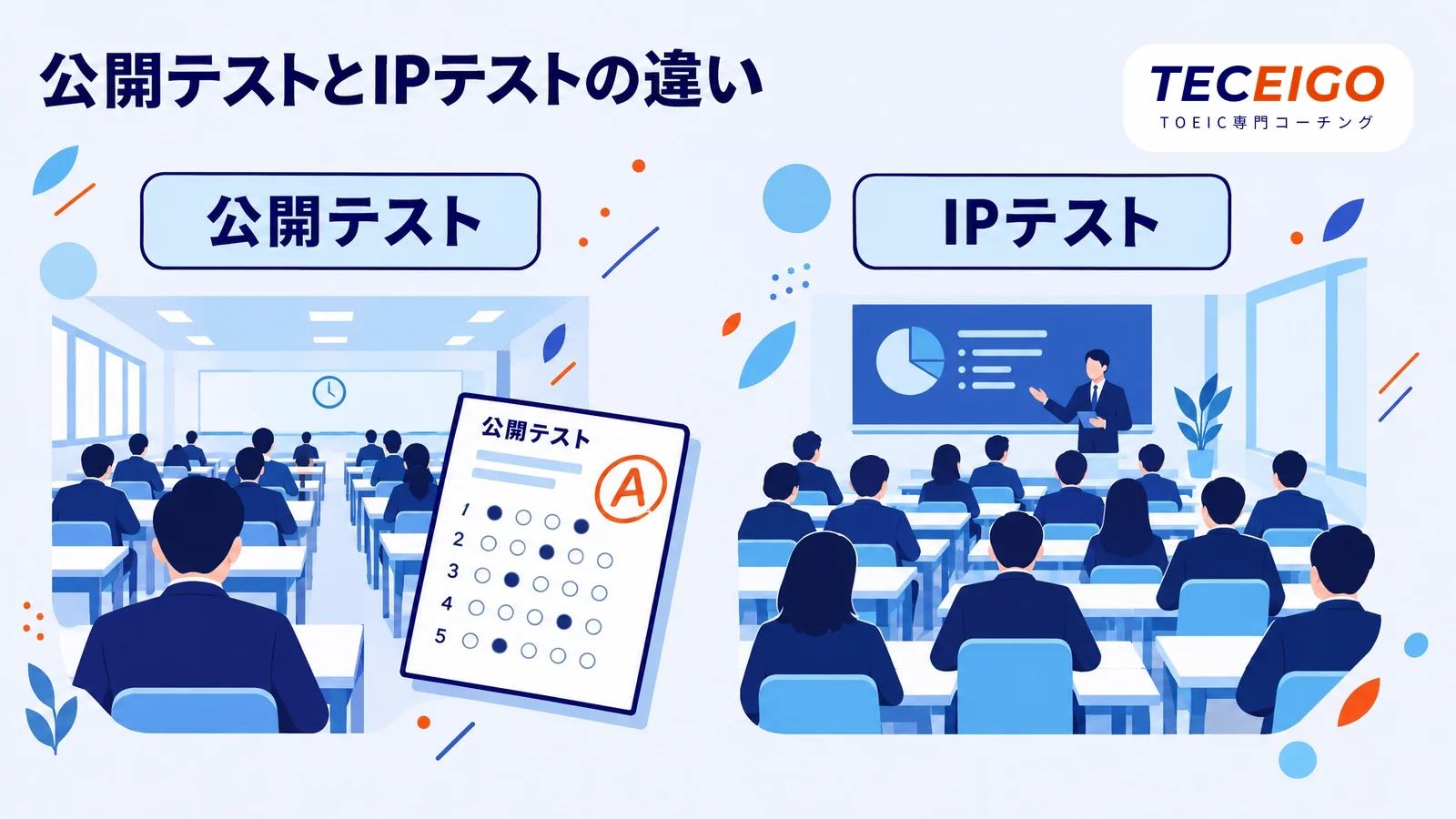 公開テストとIPテストで大学生の平均点が違う理由