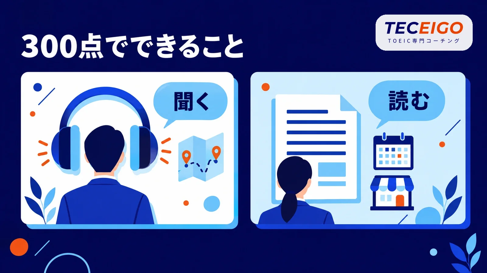 TOEIC300点で英語でできること