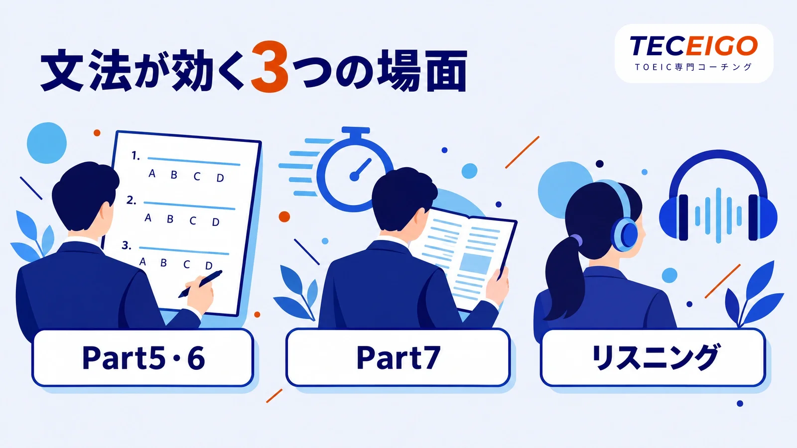 TOEICで文法が重要な3つの理由