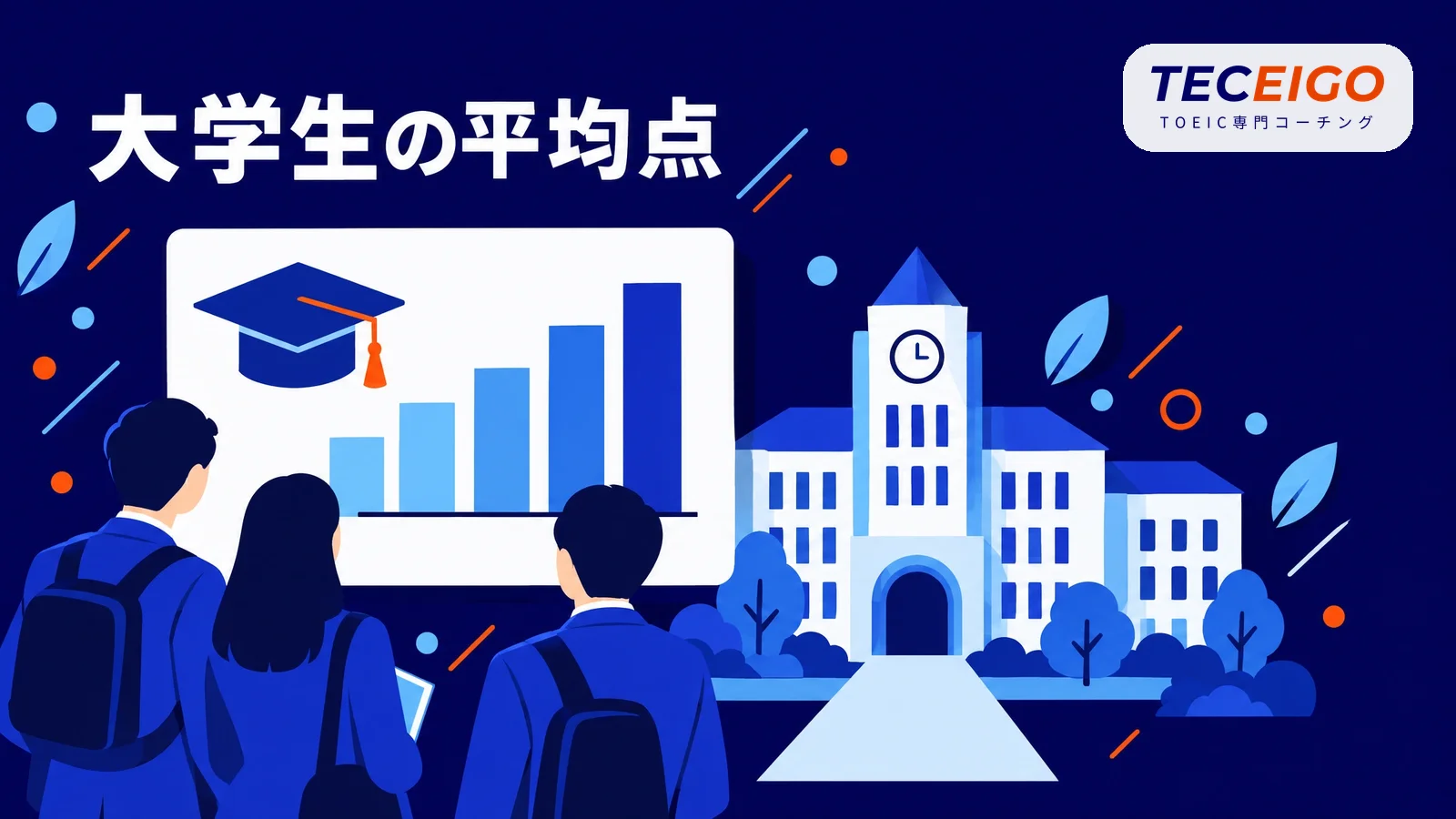 TOEICの大学生の平均点【結論】