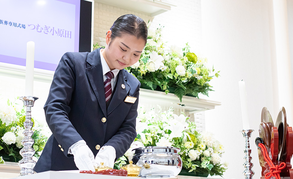 家族葬専用式場つむぎ菜根_インタビュー_04