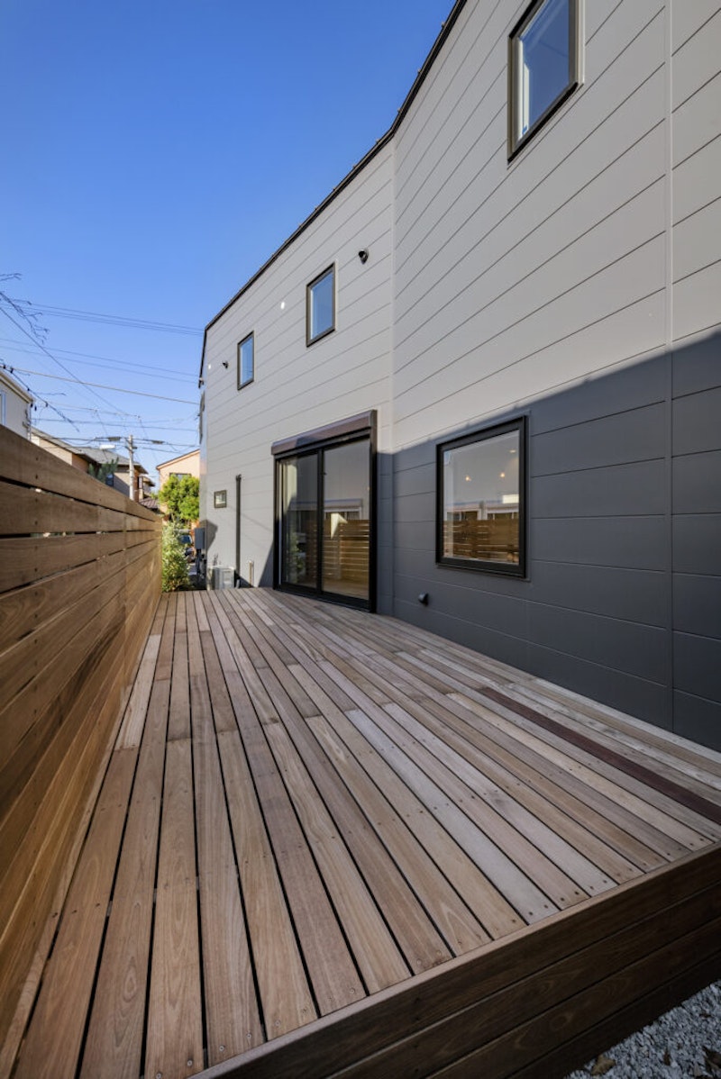 藤沢市 注文住宅 T邸 ウッドデッキ (4)