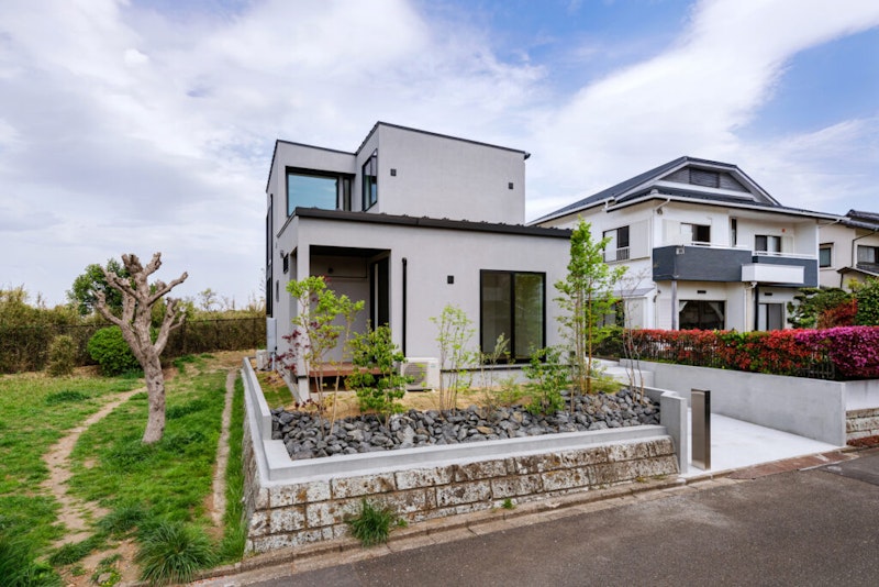 鎌倉市 注文住宅 W邸 外観 (2)