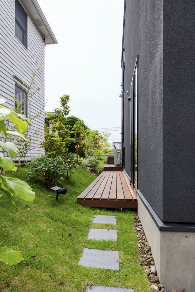 鎌倉市 注文住宅 M邸 ウッドデッキ