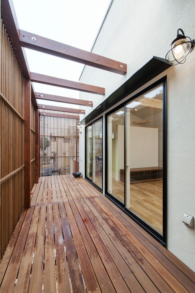 横浜市 注文住宅 T邸 ウッドデッキ