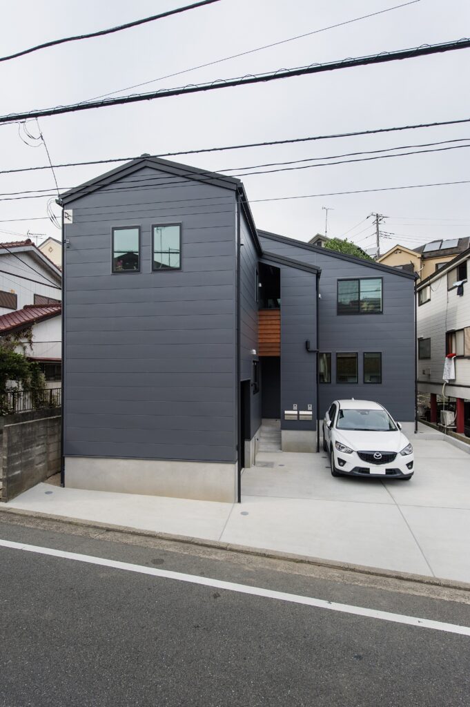 横浜市 注文住宅 H邸 外観 (3)
