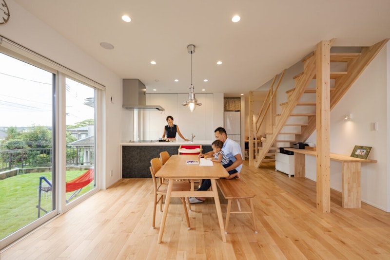 秦野市 注文住宅 U邸 ダイニングキッチン (1)