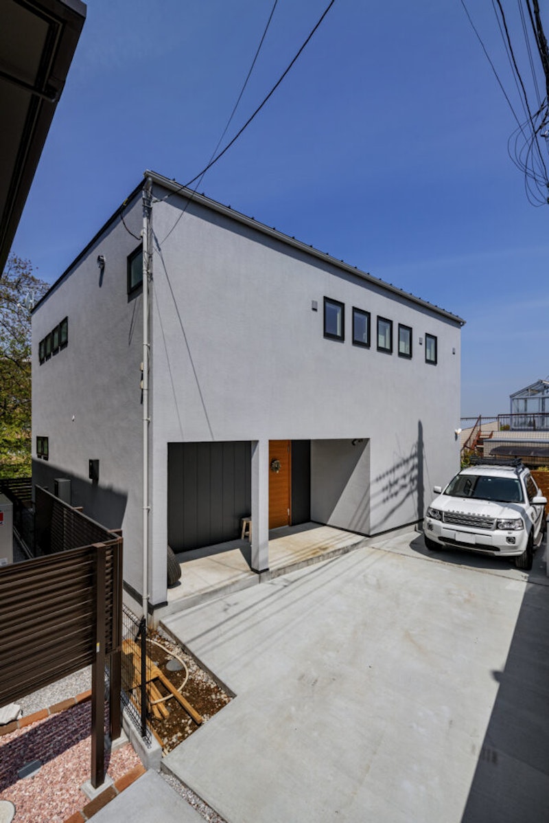川崎市 注文住宅 U邸 外観 (9)