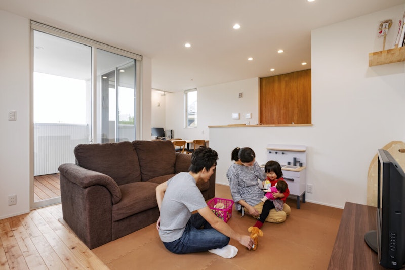 川崎市 注文住宅 K邸 リビング (3)
