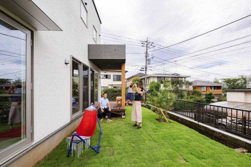 秦野市 注文住宅 U邸 庭 (1)