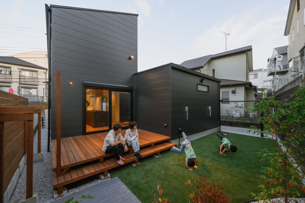 横浜市 注文住宅 S邸 庭 (2)