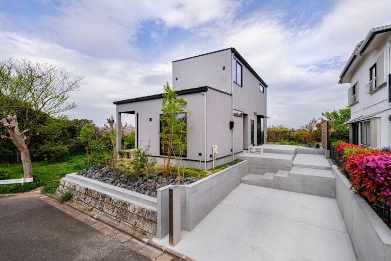 鎌倉市 注文住宅 W邸 外観 (5)