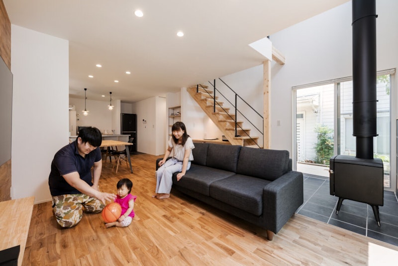 川崎市 注文住宅 M邸 リビング