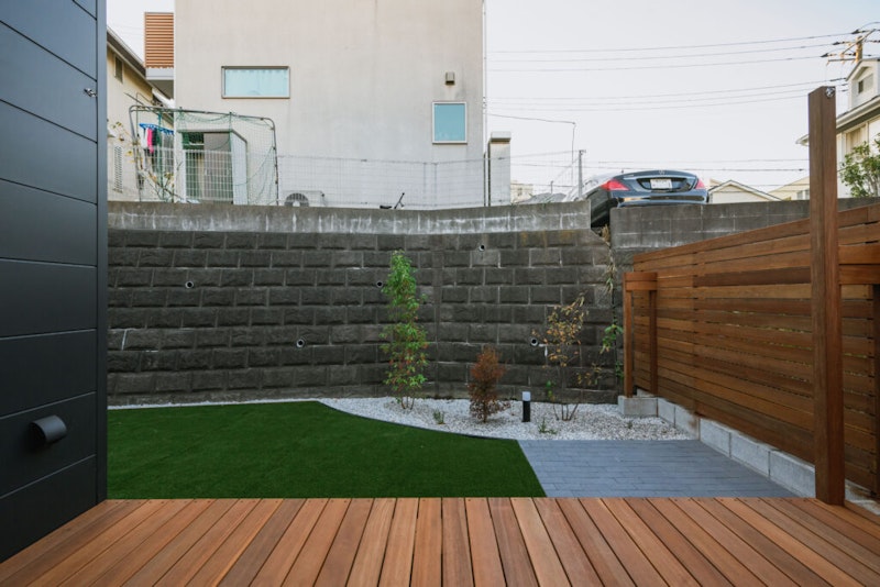 横浜市 注文住宅 S邸 庭 (6)