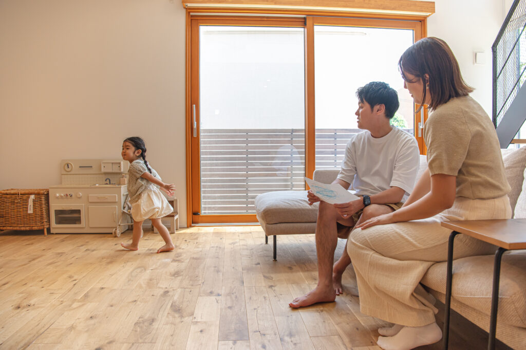 横浜市 注文住宅 I邸 リビング (5)