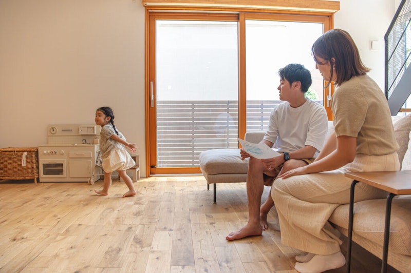 横浜市 注文住宅 I邸 リビング (5)