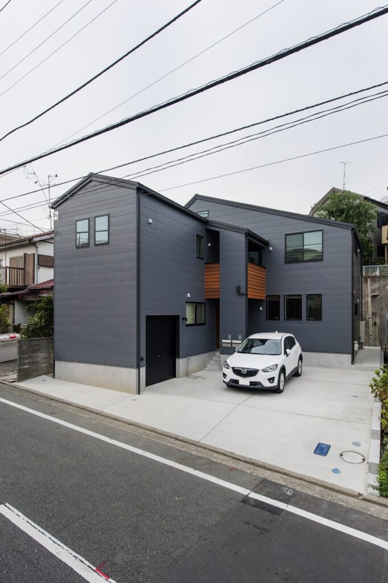 横浜市 注文住宅 H邸 外観 (2)
