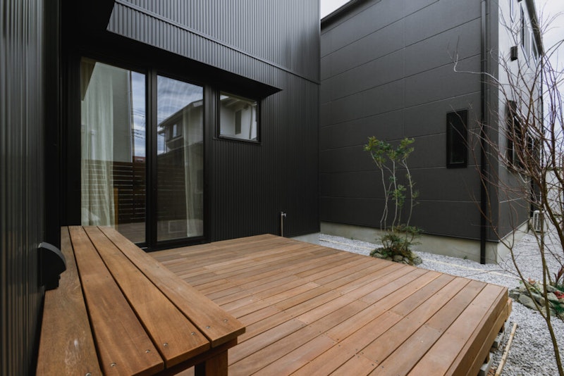 横浜市 注文住宅 N邸 ウッドデッキ (6)
