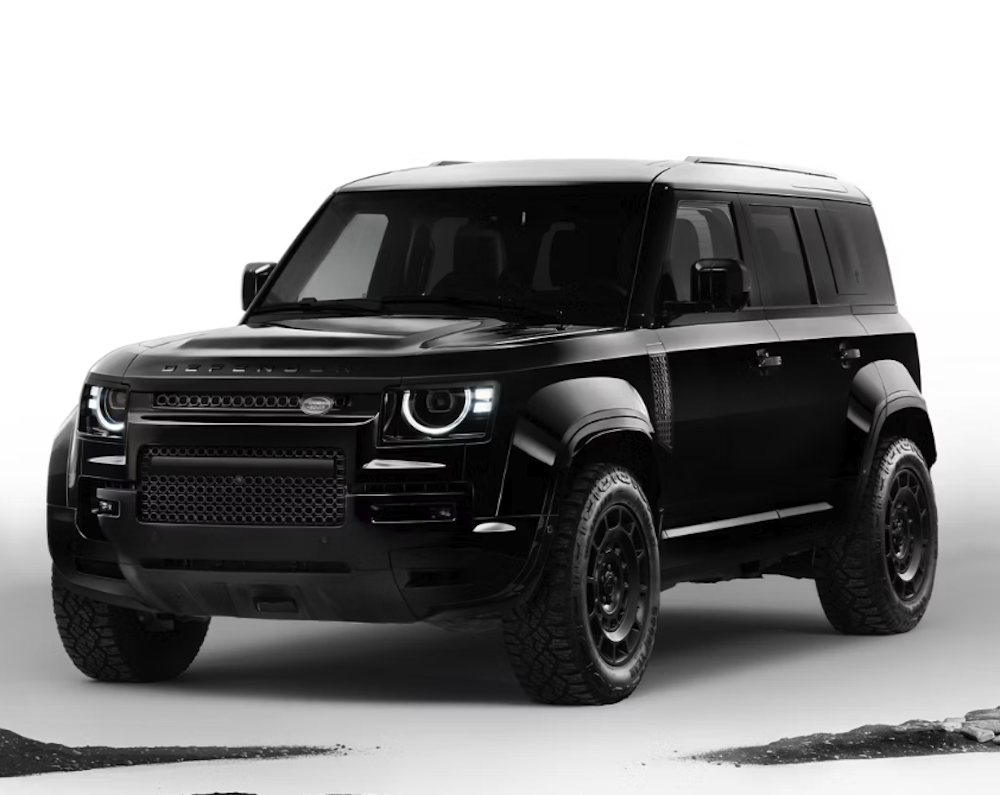 <p>専用のグロスブラックエクステリアと20インチダイヤモンドターンドサテンダークティントホイールが、ディフェンダー・オクタ・ブラックの精悍なスタイルを際立たせる。</p>