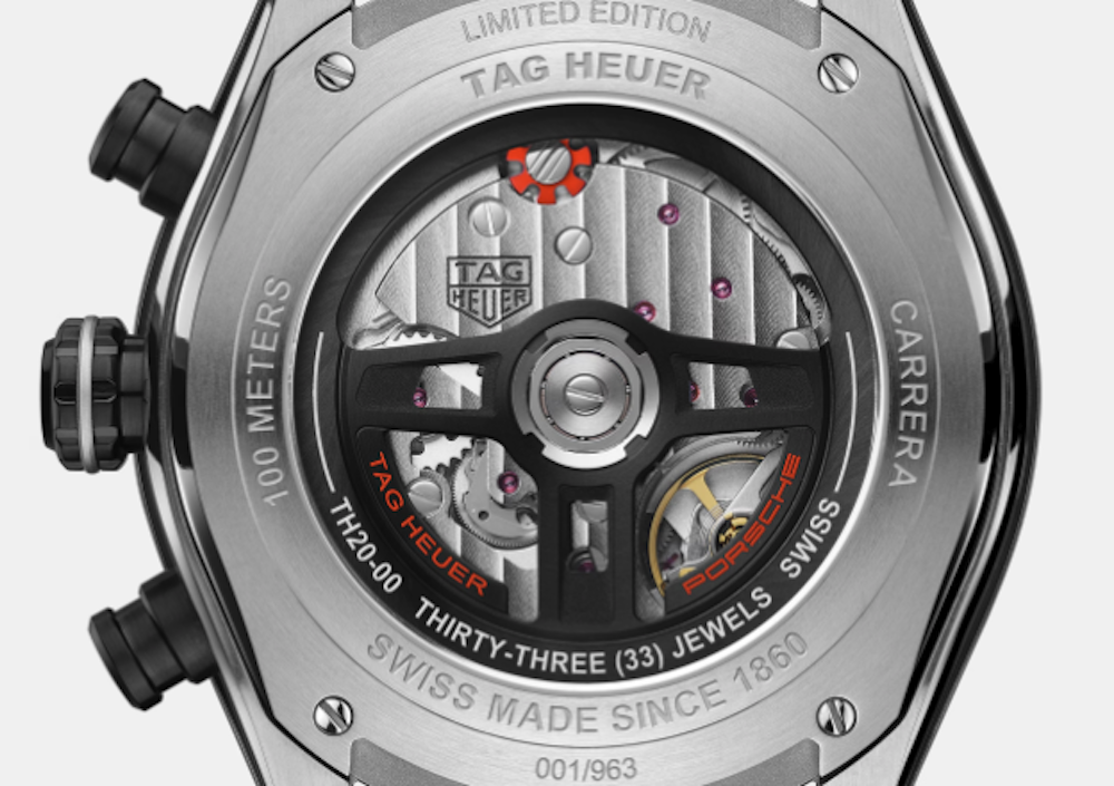 <p>限定 963 本のモデル。シリアルナンバー「XXX／963」が裏蓋に刻印。個別性を持つコレクター向け仕様。</p>