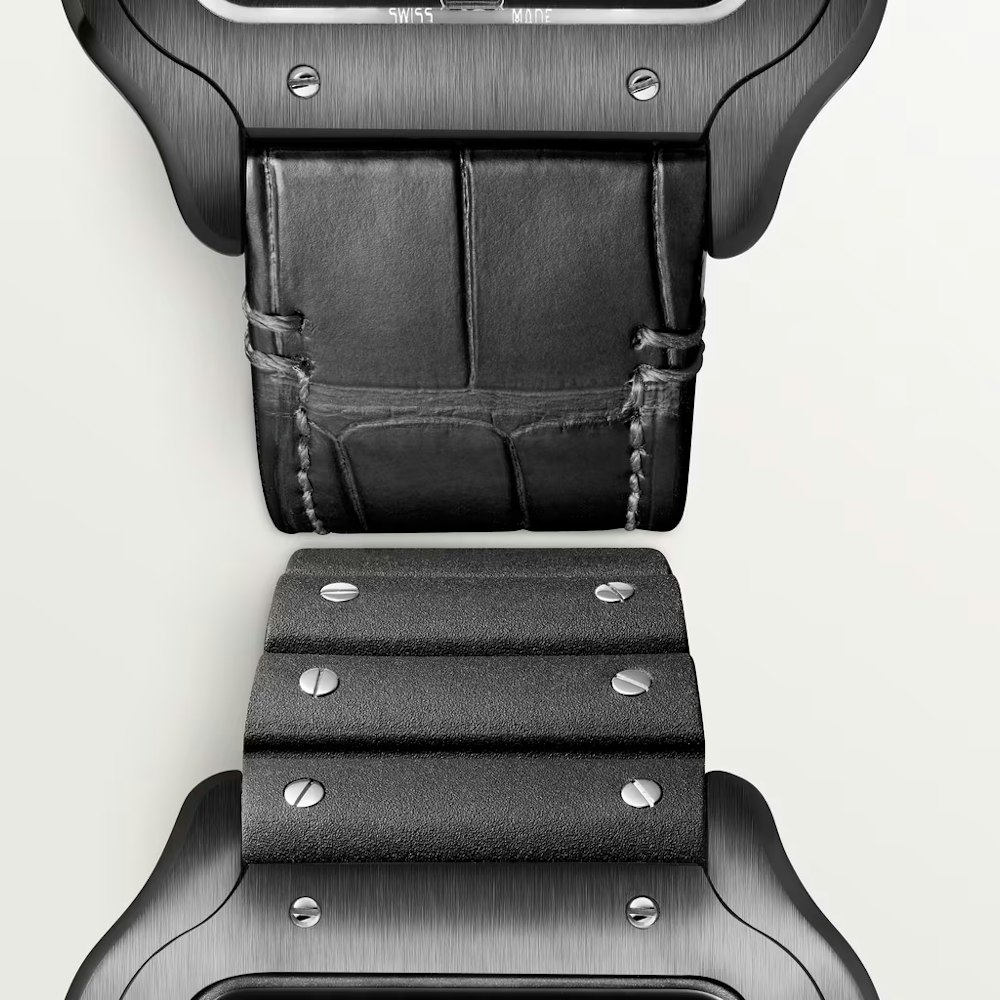 <p>ラバーとアリゲーターストラップが付属。QuickSwitchで気軽に着せ替え自在。</p>