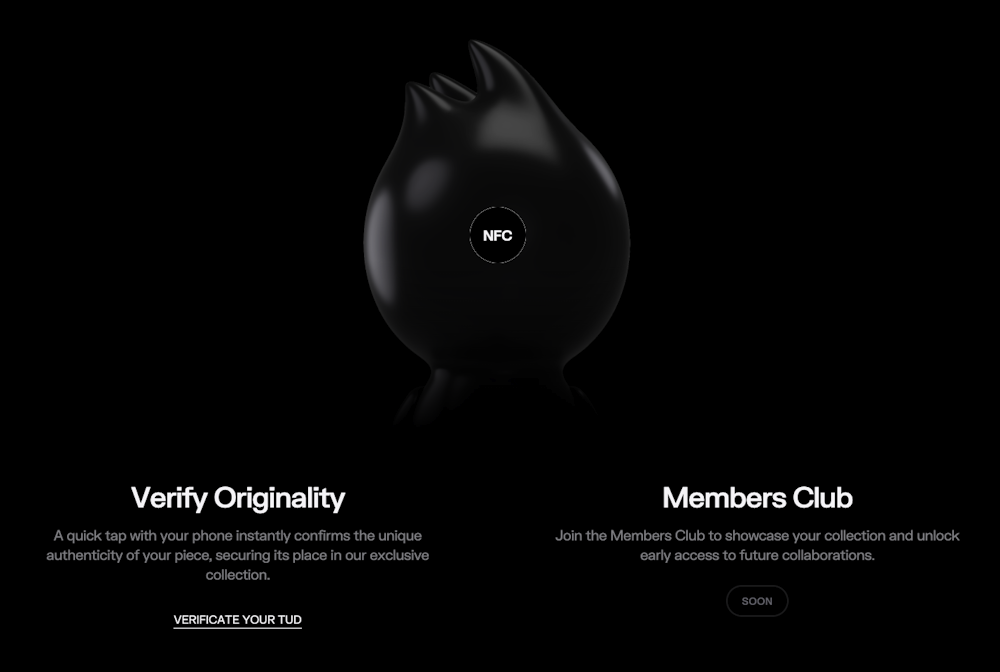<p>各コレクションは数量限定で生産され、NFCチップを埋め込むことで真贋証明が可能。希少性と信頼性を両立した仕様。</p>