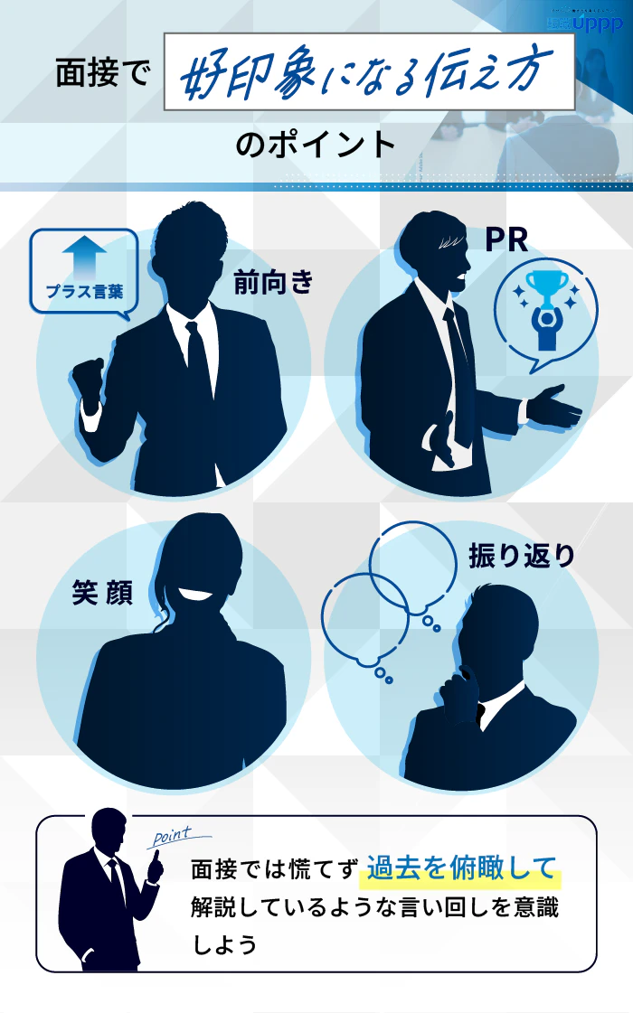 面接で好印象になる伝え方のポイント
