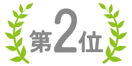 ランキング2位
