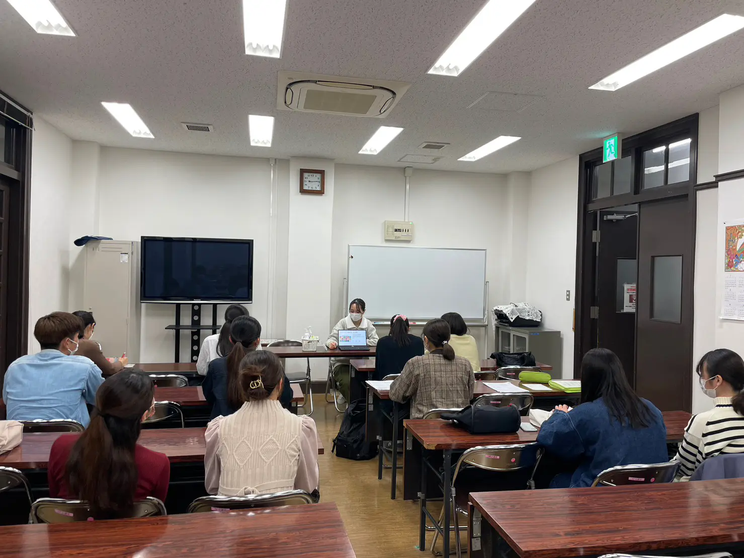 勉強会兼進捗確認会の様子