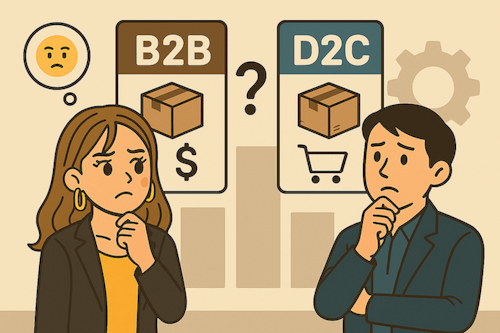 B2B・D2C戦略の再設計と展開支援