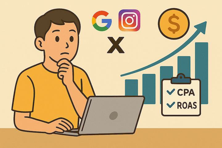 広告運用（Google / Instagram / X 等）の支援